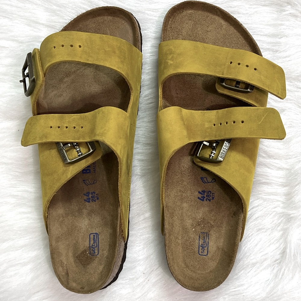 SOLD‼️❣️Birks Arizona Soft Footbed Oiled Leather ||Size M-11 ||Color: Ochre